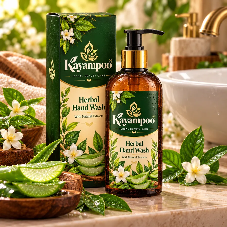 Herbal Hand Wash concept visual