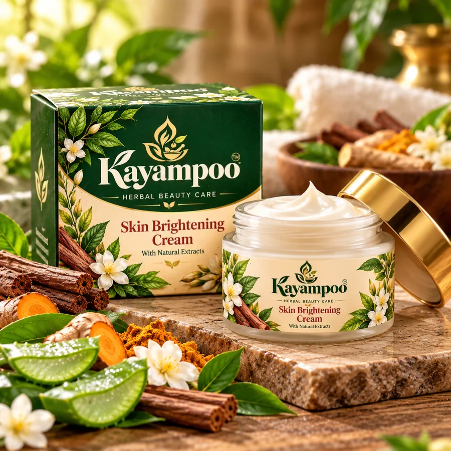 Skin Brightening Cream concept visual